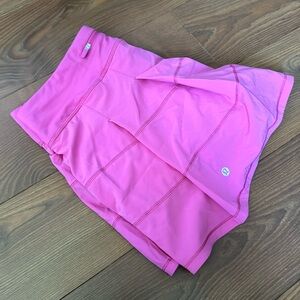 Pink Lululemon Skort, Size 8